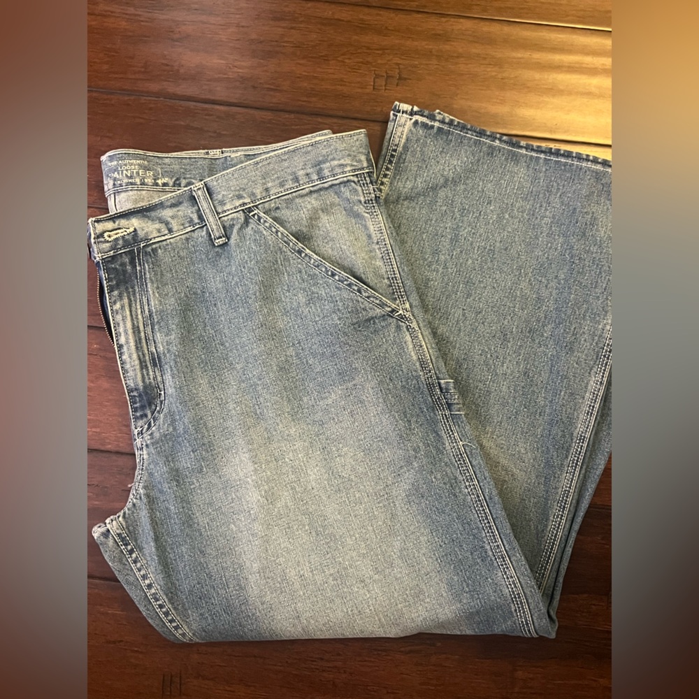 Old Navy Men's Light Blue Relaxed Jeans